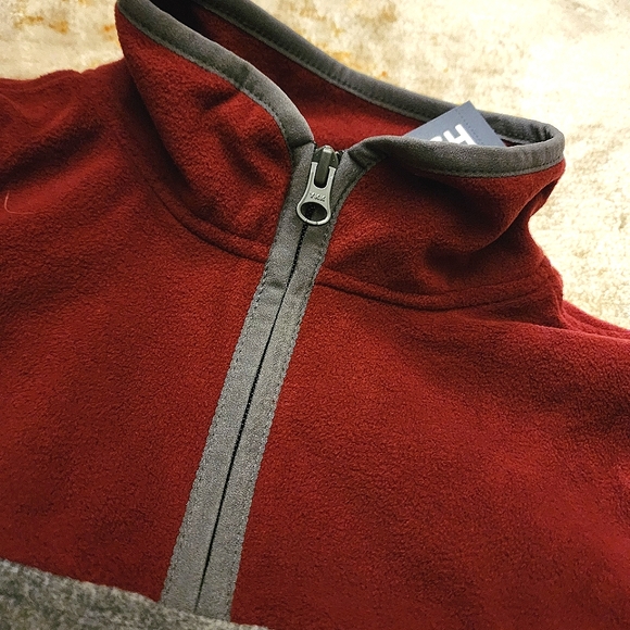OshKosh OekoTex 1/4 Zip Fleece Jacket NWT - Picture 2 of 7